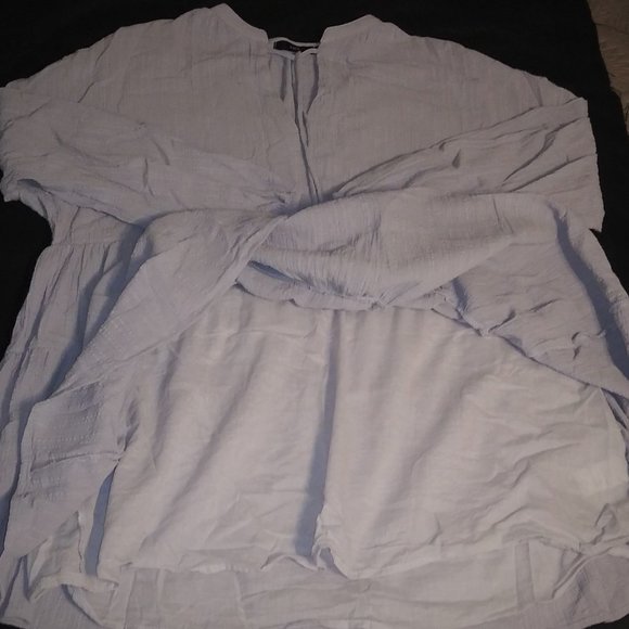 FATE 2 Tiered Lined Babydoll Shirt - Picture 2 of 7